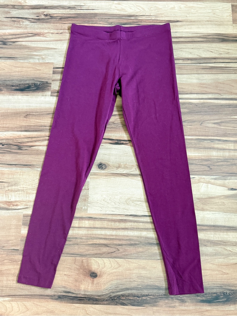 Juniors High-Waist Stretch Leggings in Deep Plum | Rue 21